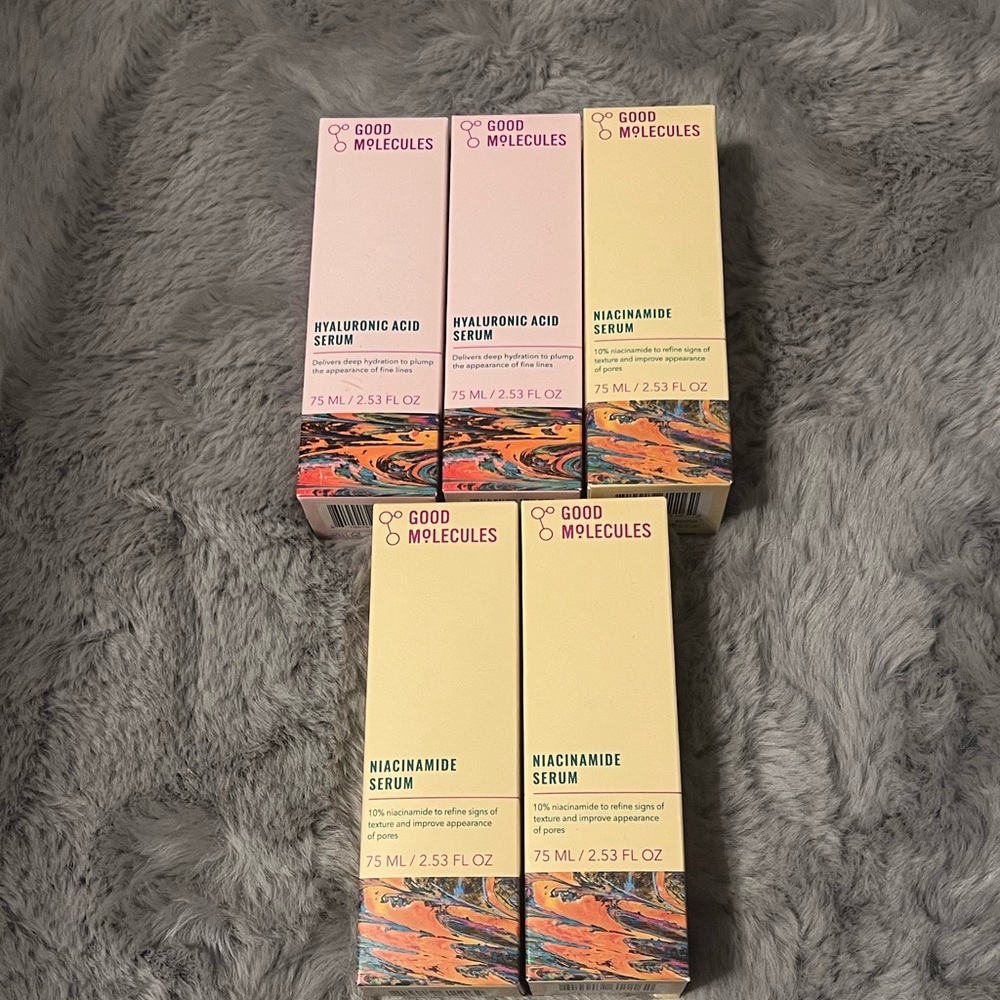 Good molecules skincare serum bundle set